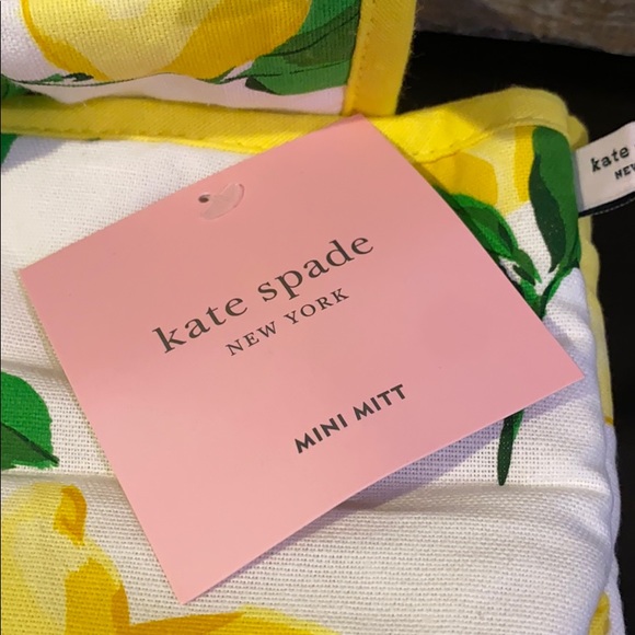 Kate Spade Lemons Mit & Kitchen Towel Collection - Picture 6 of 7